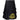 Black Wedding Hybird Kilt In Cotton/Leather - Kilt Experts