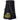 Black Wedding Hybird Kilt In Cotton/Leather - Kilt Experts