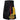 Black Wedding Rainbow Kilt With Stylish Pockets & Chain - Kilt Experts