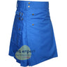 Blue Modern Utility Kilts For Active Men Kilt Experts