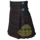 Brown Watch Leather Straps Utility Kilts Kilt Experts