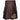 Chocolate Brown Modern Utility Kilt Kilt Experts