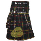 Buchanan Hunting Tartan 16OZ Stud Kilt Kilt Experts
