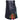 Cowhide Leather Rainbow Leather Straps Kilt With Detachable Pockets Kilt Experts