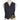 Dark Grey Argyle Jacket With 5 Button Waistcoat - Kilt Experts