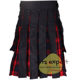 Detachable Pockets Stylish Hybird Kilt - Kilt Experts