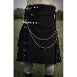 Fashionable Wedding Dress Utility Kilt With Chain Kilt Experts