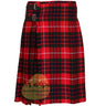 Fraser Red Modern Tartan 8 And 5 Yards Kilt - Kilt Experts