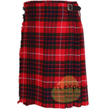 Fraser Red Modern Tartan 8 And 5 Yards Kilt - Kilt Experts