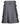 Grey Leather Straps Utility Kilt Kilt Experts
