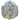 Grey Rabbit Fur 5 Teasel Sporran With Chain Belt Kilt Experts
