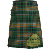 Ireland National Tartan 8 And 5 Yards Kilt - Kilt Experts