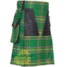 Irish Heritage 16OZ Tartan Kilt With Detachable Pockets (Available In Different Tartan) - Kilt Experts