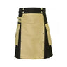 Khaki Modern Utility Kilt For Active Men Kilt Experts
