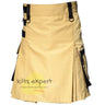 Khaki New Modern Utility Kilt Kilt Experts