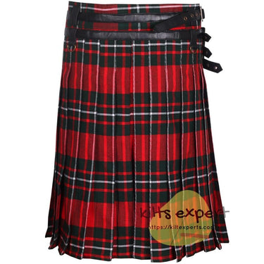 MacGregor tartan Modern Best Tartan Utility Kilt With Detachable Pockets - Kilt Experts
