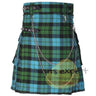 Mackay Ancient Tartan 16OZ Stud Kilt With Detachable Chain & Pockets Kilt Experts