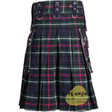 Mackenzie Gothic Zipper Utility Kilt Kilt Experts