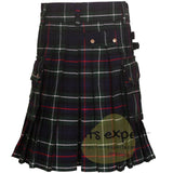 MacKenzie Tartan Heavy 16Oz Utility Kilt - Kilt Experts