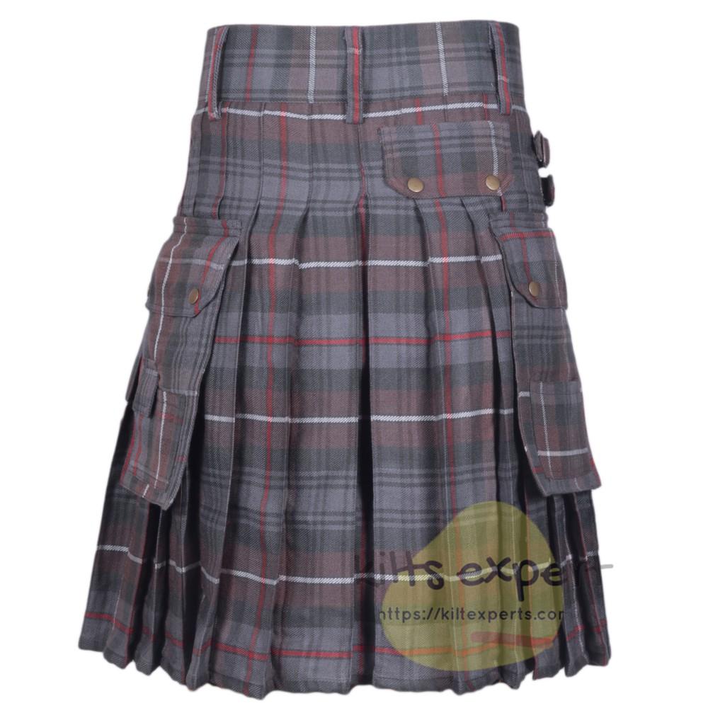 Mackenzie Weathered Acrylic Wool Heavy 16Oz Utility Kilt Kilt Experts