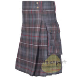 Mackenzie Weathered Acrylic Wool Heavy 16Oz Utility Kilt Kilt Experts