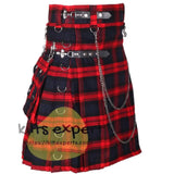 MacLachlan Tartan 16OZ Stud Kilt Kilt Experts