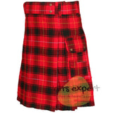 MacPhee Tartan Acrylic Wool Heavy 16Oz Utility Kilt - Kilt Experts