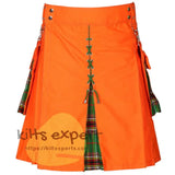Men's Modern Orange & Tara Murphy Ancient Hybird Utility Kilt Kilt Experts