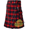 Men's Wedding 16OZ Tartan Kilt With Detachable Chain & Pockets - Kilt Experts
