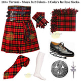 Modern Best Tartan Utility Kilt With Detachable Pockets Deal - Kilt Experts