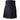 Modern Five Studs Black Utility Kilt Kilt Experts