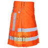 Modern Working Reflective Kilt With Detachable Pockets Kilt Experts