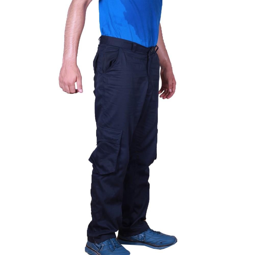 Navy Blue Cargo Pant For Work - Kilt Experts