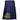 Navy Blue Leather Straps Utility Kilt For men Kilt Experts
