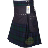 New Modern Detachable Pockets Utility Kilts For Burning Man Kilt Experts