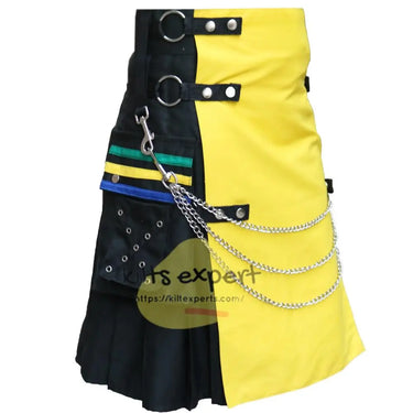 New Modern Fashion Utility Kilt With 4 Front Apron Free Kilt Experts