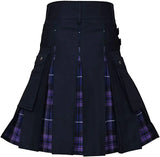 New Wedding Stylish Pride Of Scotland Hybird Kilt For Men's Kilt Experts