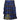 Ramsay Blue Tartan Heavy 16OZ Leather Straps Utility Kilt - Kilt Experts