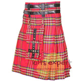 Royal Stewart Modern Best Tartan Utility Kilt With Detachable Pockets Kilt Experts