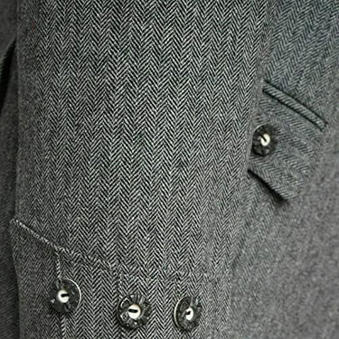 Scottish Grey Tweed Argyll Argyle Highland Kilt Jacket and Waistcoat Scottish Wedding kilt jacket Dress - Kilt Experts