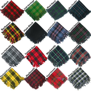 Scottish Traditional Acrylic Wool Flyplaid 48'' By 48'' Kilt Experts