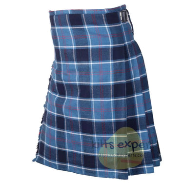 Scottish Traditional USA Navy Tartan 8 Yard & 16 oz Tartan Kilt Kilt Experts