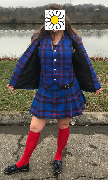 Scottish Traditional Elliot Modern Kilt Outfit Deal For Women (In Various Tartans) - Kilt Experts
