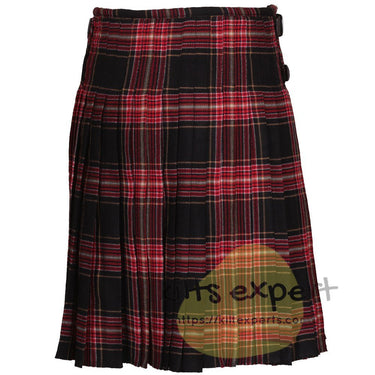 Scottish Traditional Firefighters Tartan 8 And 5 Yards Kilt - Kilt Experts