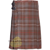 Scottish Traditional Fraser Weathered 8 Yard & 16 Oz Tartan Kilt (Available in Various Tartan) - Kilt Experts