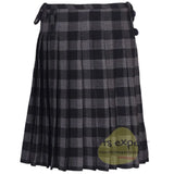 Scottish Traditional Grey Buffalo 8 Yard & 16 Oz Tartan Kilt (Available in Various Tartan) - Kilt Experts