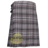 Scottish Traditional Hamilton Grey 8 Yard & 16 Oz Tartan Kilt (Available in Various Tartan) - Kilt Experts