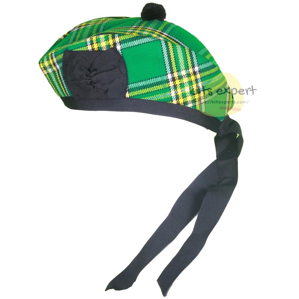 Scottish Traditional Irish Heritage Glengarry Hat Kilt Experts