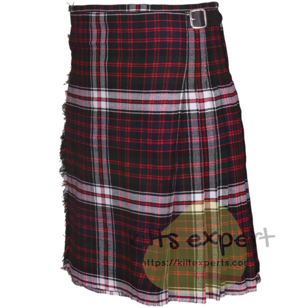 Scottish Traditional MacDonald Dress Modern Tartan 8 And 5 Yards Kilt - Kilt Experts