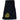 Scottish Traditional Plain Black 8 Yard & 13oz Tartan Kilt Kilt Experts